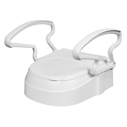 Toilet Seat Raiser With Armrests, Adjustable Hight
