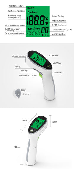 DJMed T2 Infrared Thermometer