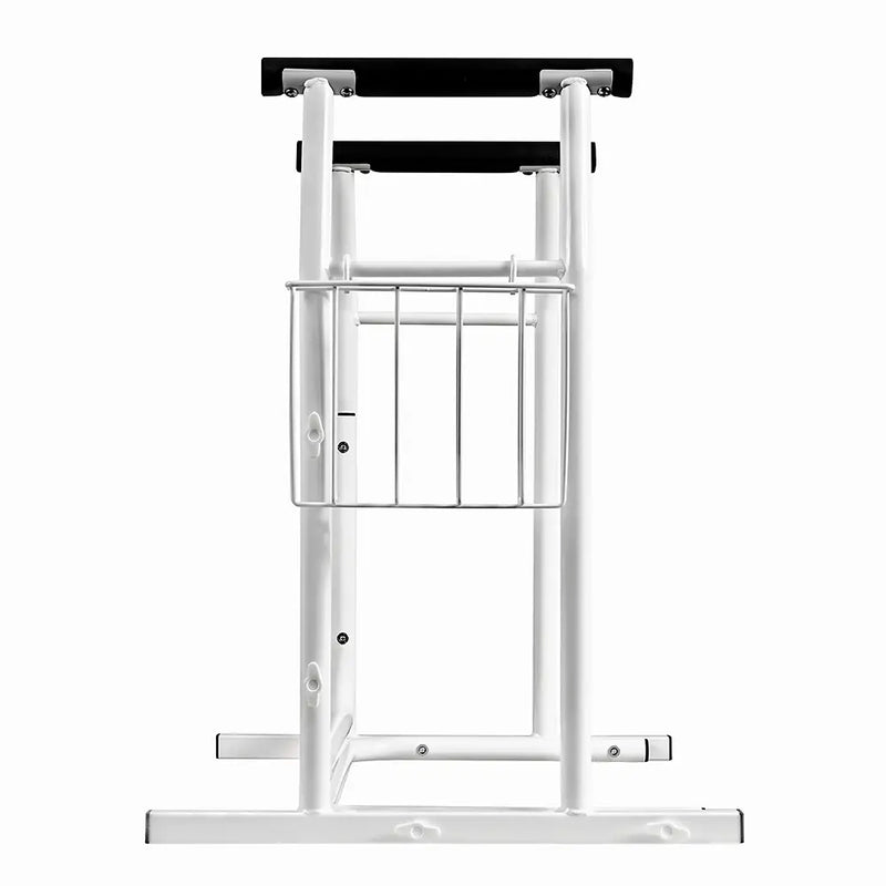 Toilet Surround Support Rails, with Basket