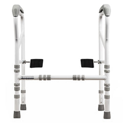 Fixed In Place Toilet Surround Frame, Adjustable