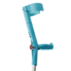 Rebotec Safe-In-Soft, Forearm Crutches with Safety Cuff & Hinge