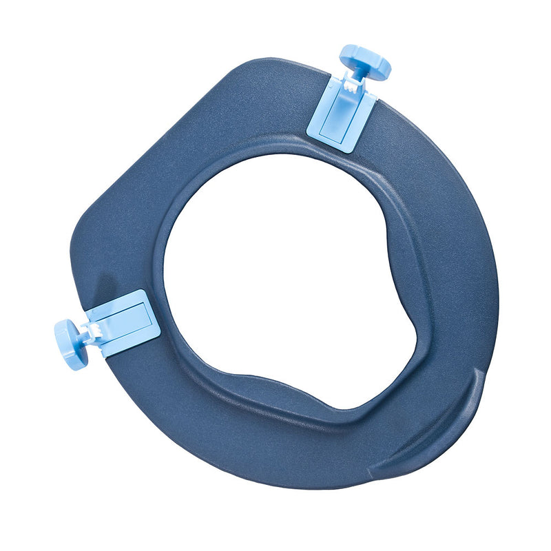 Soft Toilet Seat Riser, Blue