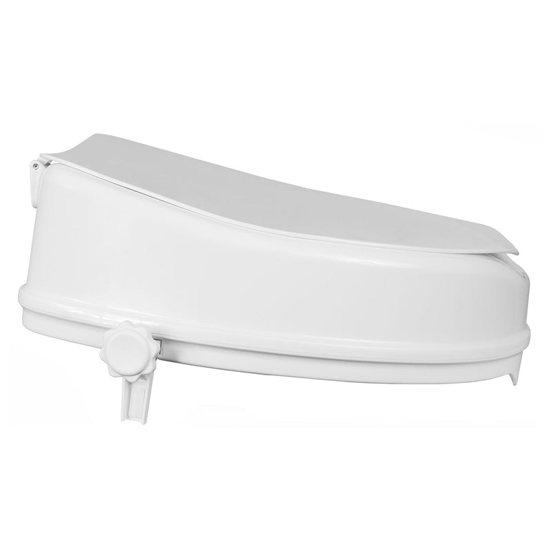 Raised Toilet Seat With Lid